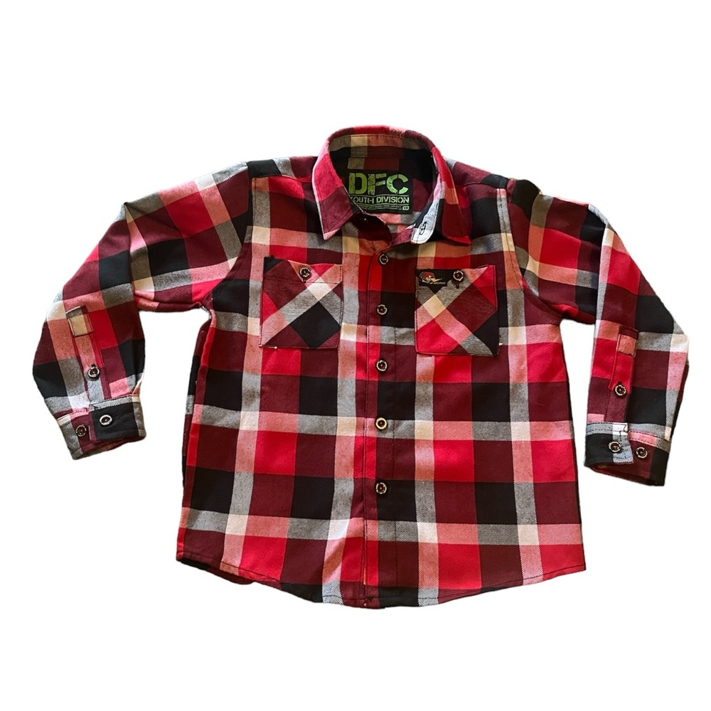 Dixxon Mr. Horsepower Flannel Boys XS